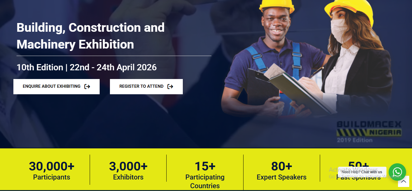 Buildmacex Nigeria Fair