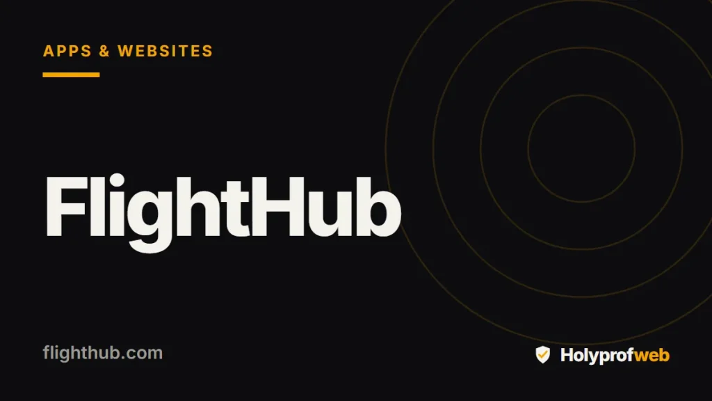 Holyprofweb editorial graphic for FlightHub
