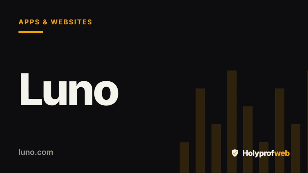 Holyprofweb editorial graphic for Luno