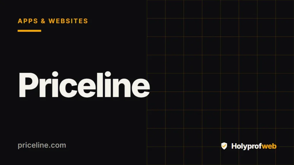 Holyprofweb editorial graphic for Priceline